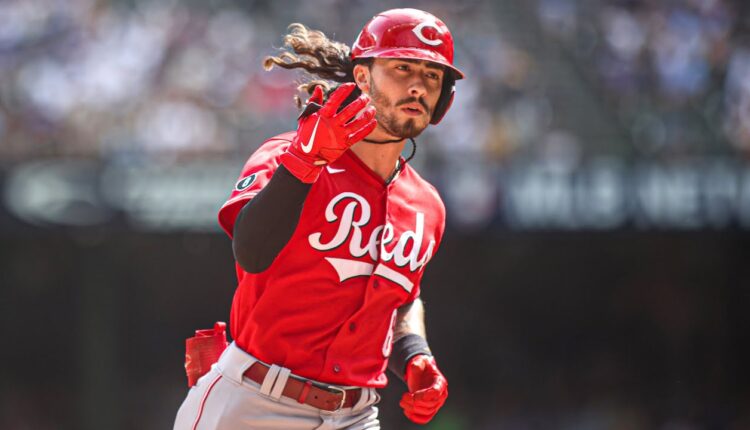 Jonathan India homer hits cup of coffee