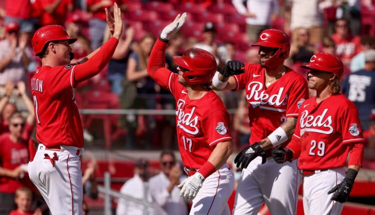 Kyle Farmer hits grand slam against the Nationals