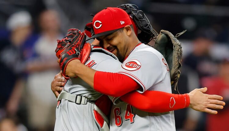 Tony Santillan earns his first career save