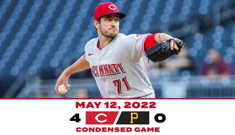 Condensed Game 5-12-22 Reds beat Pirates 4-0