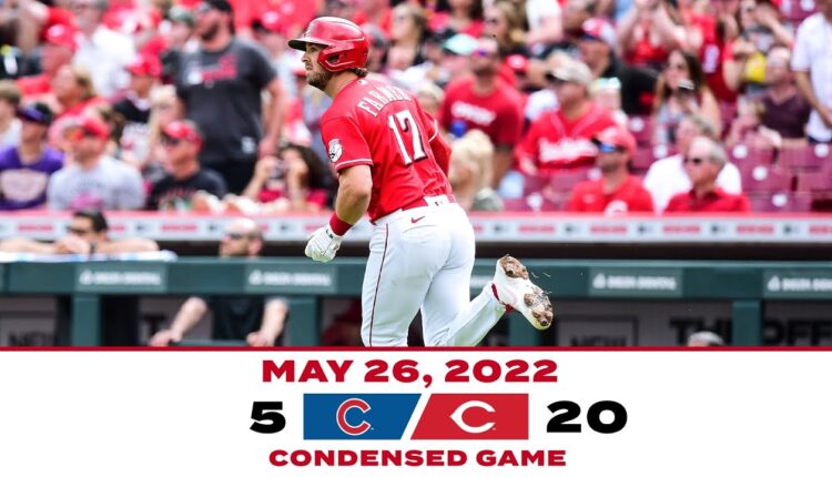 Condensed Game 5-26-22 Cubs beat Cubs 20-5