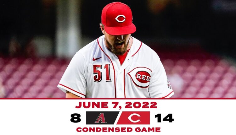Condensed Game 6-7-22 Reds beat Diamondbacks 14-8