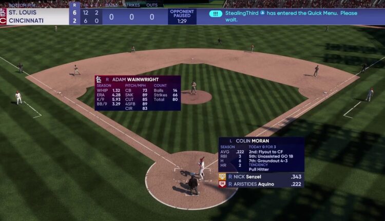 MLB NETWORK LEAGUE: 2022 SEASON - CARDINALS @ REDS - GAME 16 OF 162
