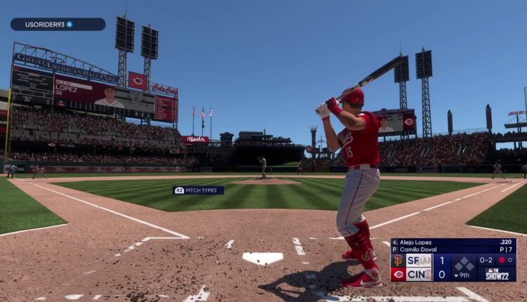 MLB NETWORK LEAGUE: 2022 SEASON - GIANTS @ REDS - GAME 46 OF 162