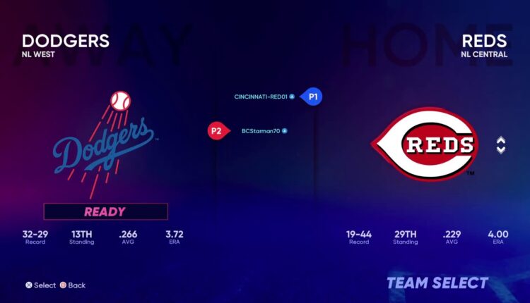MLB NETWORK LEAGUE: 2022 SEASON - DODGERS @ REDS - GAME 64 OF 162