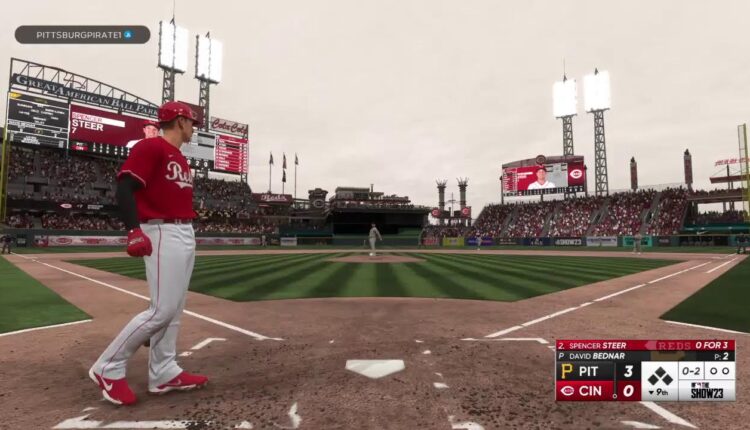 MLB NETWORK LEAGUE: 2023 SEASON - PIRATES @ REDS GAME 2 OF 162