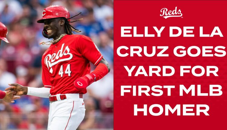 Elly De La Cruz hits MONSTER first career home run