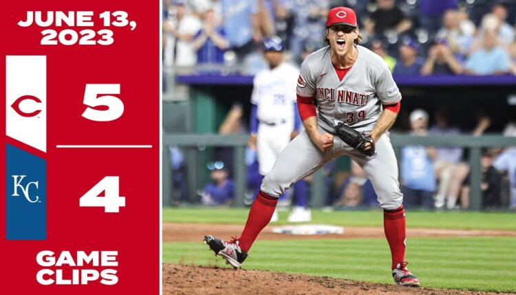 Game Clips 6-13-23 Reds beat Royals 5-4