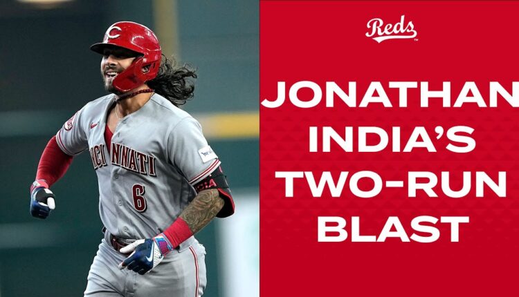 Jonathan India gets the Reds rocking with a two-run BLAST