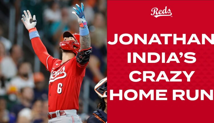 Jonathan India's CRAZY home run to take the lead against the Astros