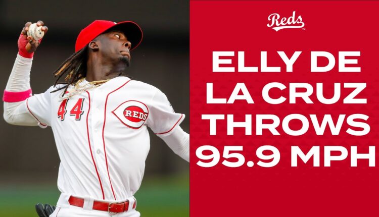 Elly De La Cruz launches 95.9 mph throw across the diamond