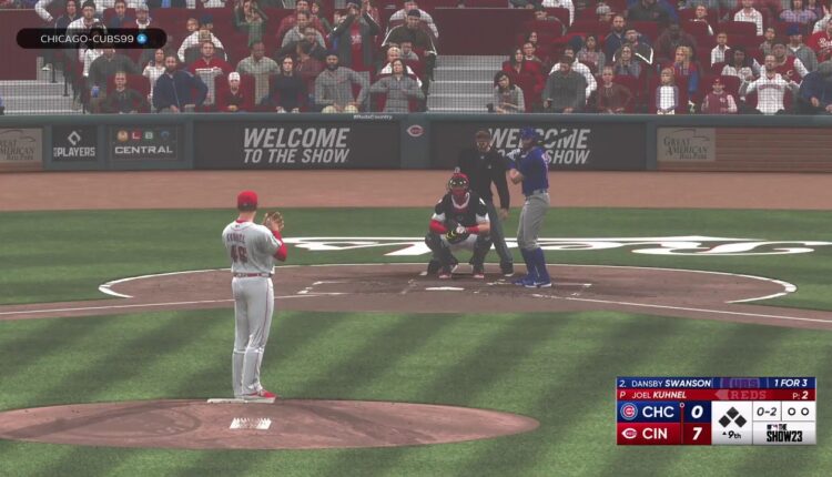 MLB NETWORK LEAGUE: 2023 SEASON - CUBS @ REDS - GAME 5 OF 162