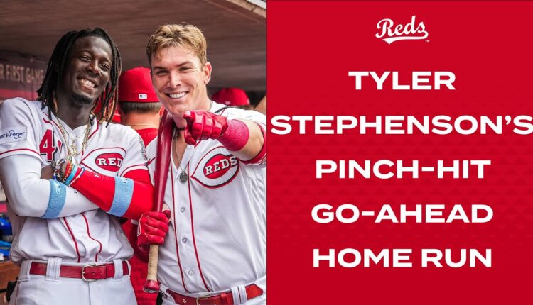 Tyler Stephenson BLASTS a go-ahead home run versus the Padres