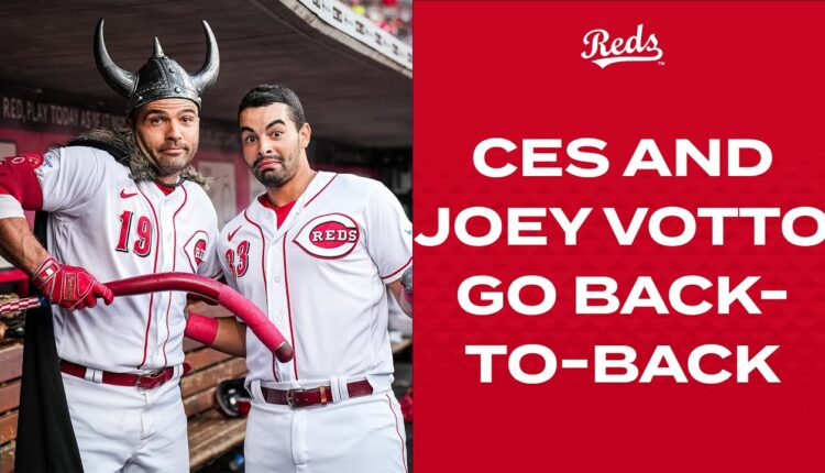 CES and Joey Votto crush BACK-TO-BACK home runs