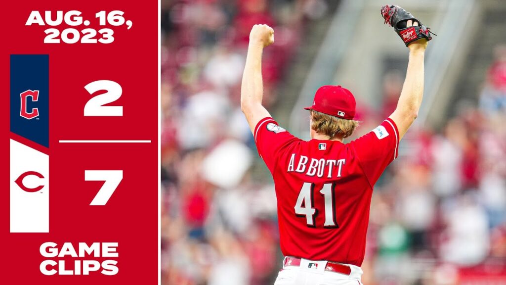 Game Clips 8-16-23 Reds beat Guardians 7-2 – MLB Journal
