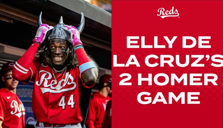 Elly De La Cruz goes yard TWICE in one game