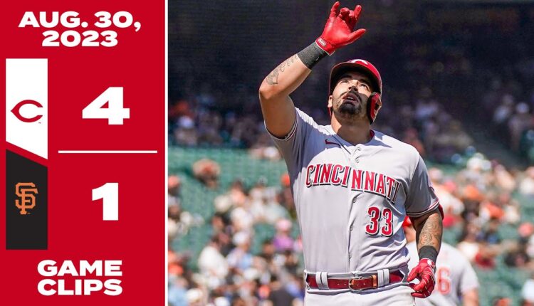 Game Clips 8-30-23 Reds beat Giants 4-1