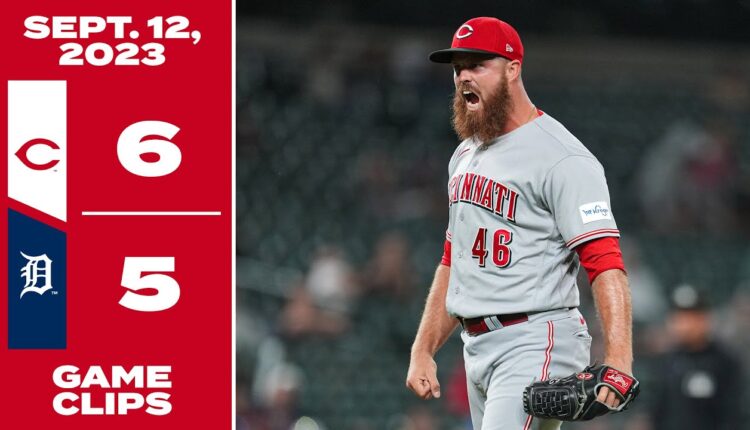 Game Clips 9-12-23 Reds beat Tigers 6-5