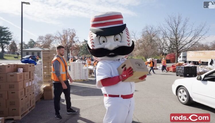 Reds & Freestore Foodbank Holiday Meal Distribution Event