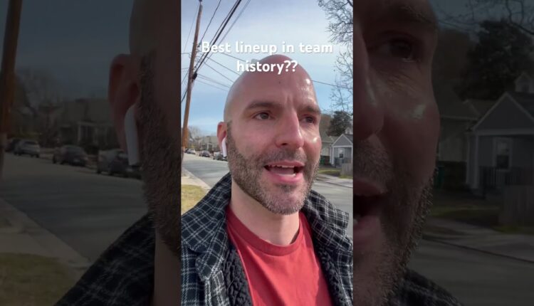 Could the Reds have the best lineup in team history? Sounds crazy…but maybe not! #reds