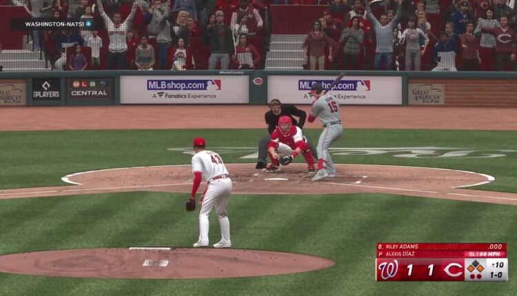 MLB NETWORK LEAGUE: 2024 SEASON - NATIONALS (1-1) @ REDS (1-1)