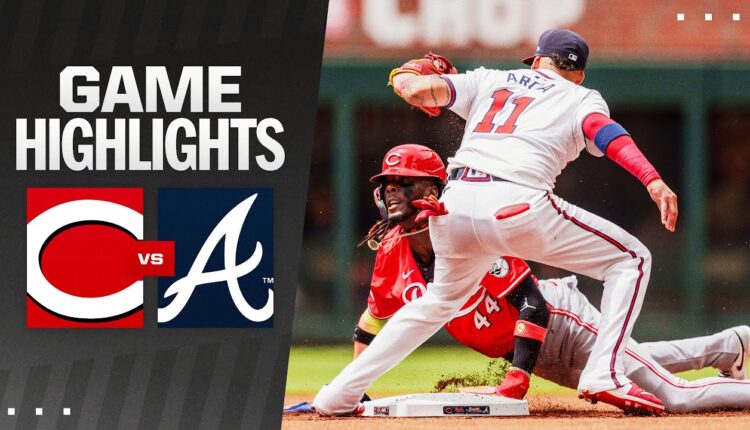 Reds vs. Braves Game Highlights (7/24/24) | MLB Highlights