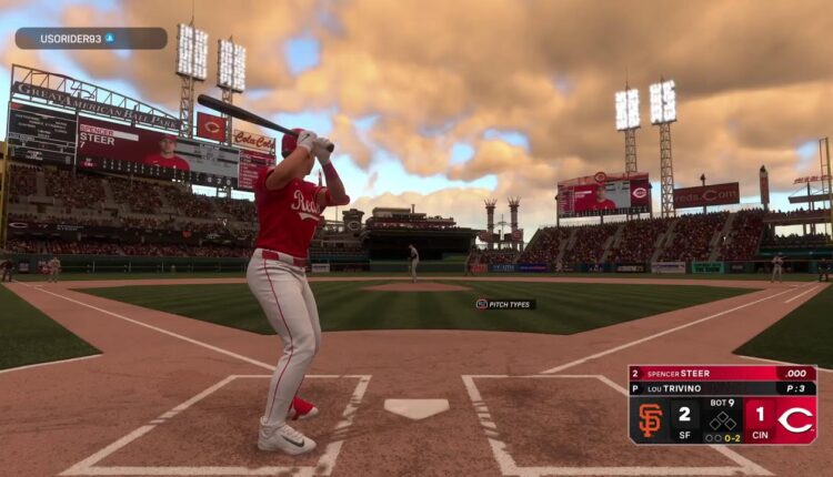 MLB NETWORK LEAGUE: 2025 SEASON - GIANTS (0-1) @ REDS (1-0)