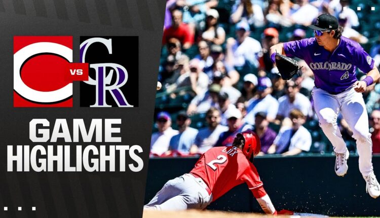 Reds vs. Rockies Game Highlights (4/26/25) | MLB Highlights