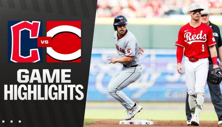 Guardians vs. Reds Highlights (5/17/25) | MLB Highlights