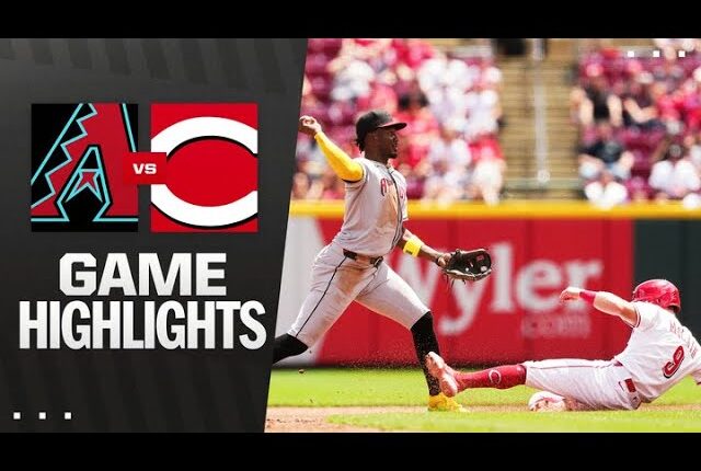 D-backs vs. Reds Game Highlights (6/8/25) | MLB Highlights