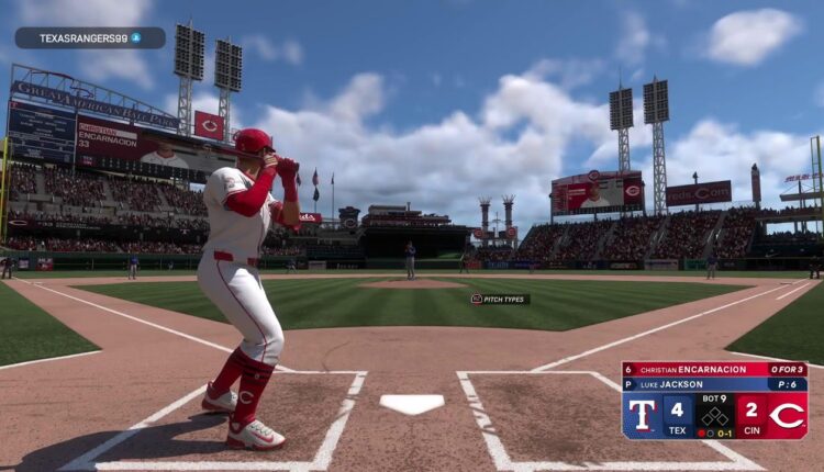 MLB NETWORK LEAGUE: 2025 SEASON - RANGERS (5-1) @ REDS (2-3)