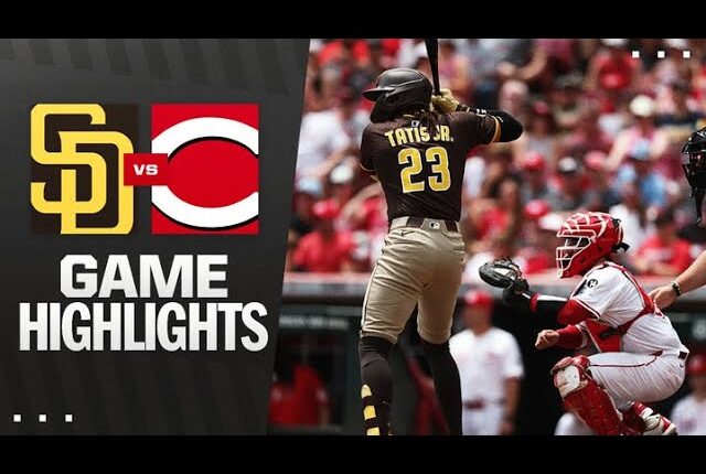 Padres vs. Reds Game Highlights (6/29/25) | MLB Highlights