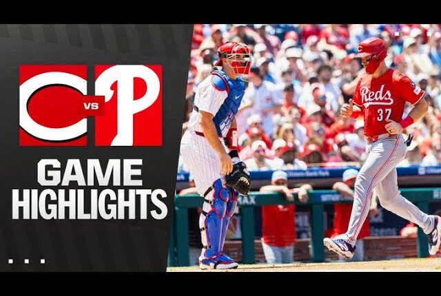Reds vs. Phillies Game Highlights (7/4/25) | MLB Highlights
