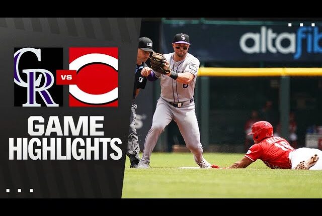 Rockies vs. Reds Game Highlights (7/13/25) | MLB Highlights