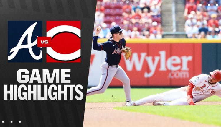 Braves vs. Reds Game Highlights (8/1/25) | MLB Highlights