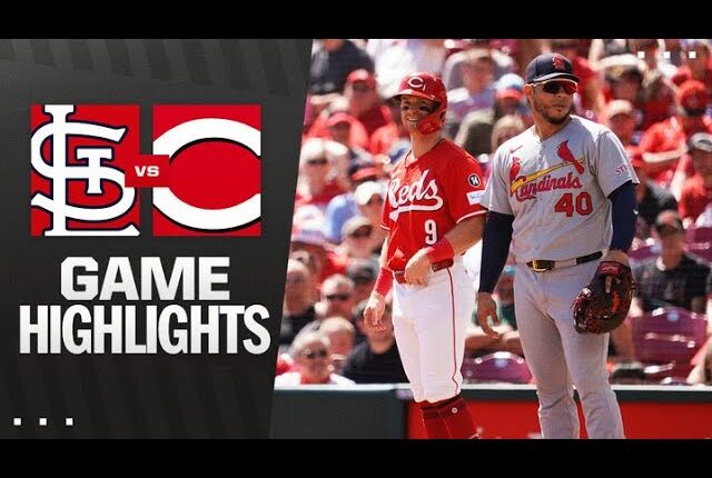 Cardinals vs. Reds Game Highlights (8/31/25) | MLB Highlights