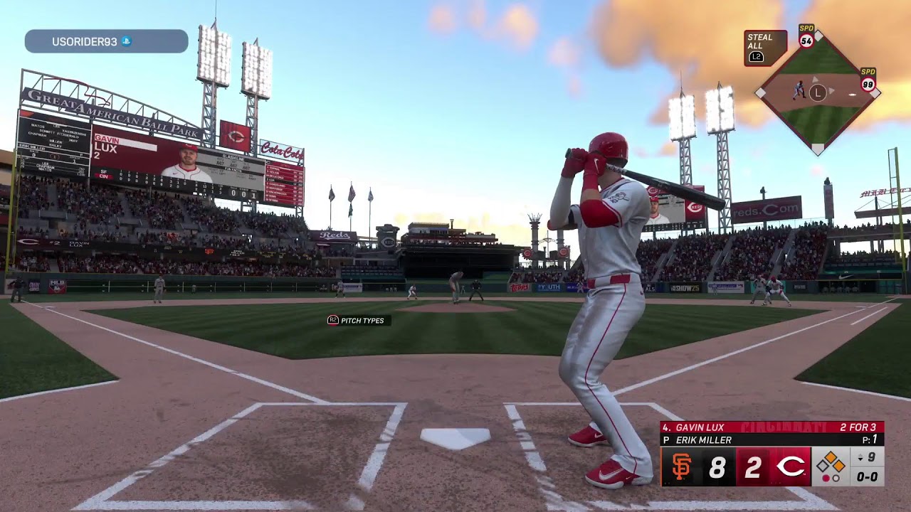 MLB NETWORK LEAGUE: 2025 SEASON - GIANTS (0-0) @ REDS (0-0)
