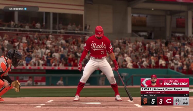 MLB NETWORK LEAGUE: 2025 SEASON - GIANTS (1-0) @ REDS (0-1)