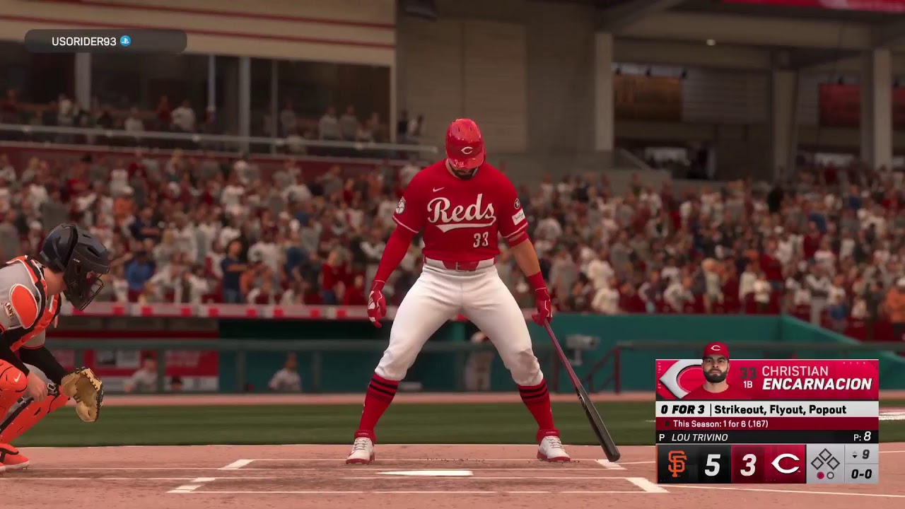 MLB NETWORK LEAGUE: 2025 SEASON - GIANTS (1-0) @ REDS (0-1)