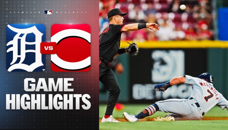 Tigers vs. Reds Game Highlights (4/24/26) | MLB Highlights