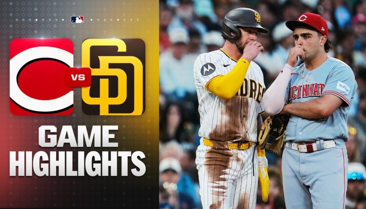 Reds vs. Padres Game Highlights (6/2/26) | MLB Highlights