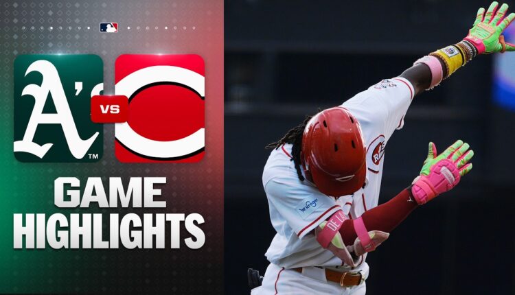 A's vs. Reds Game Highlights (8/6/26) | MLB Highlights