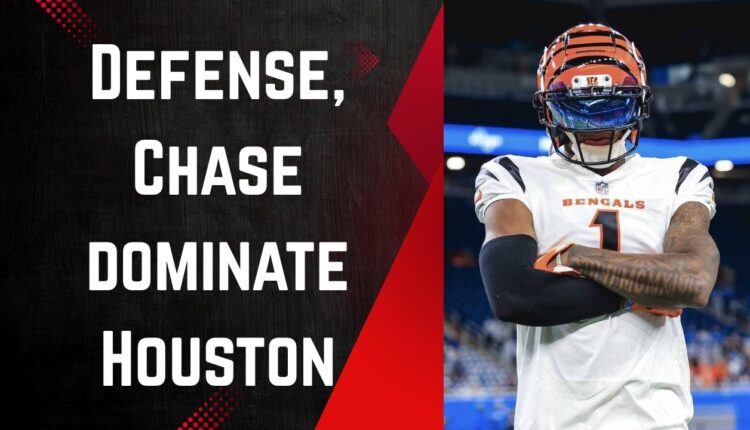 Cincinnati Bengals DOMINATE Houston on the road
